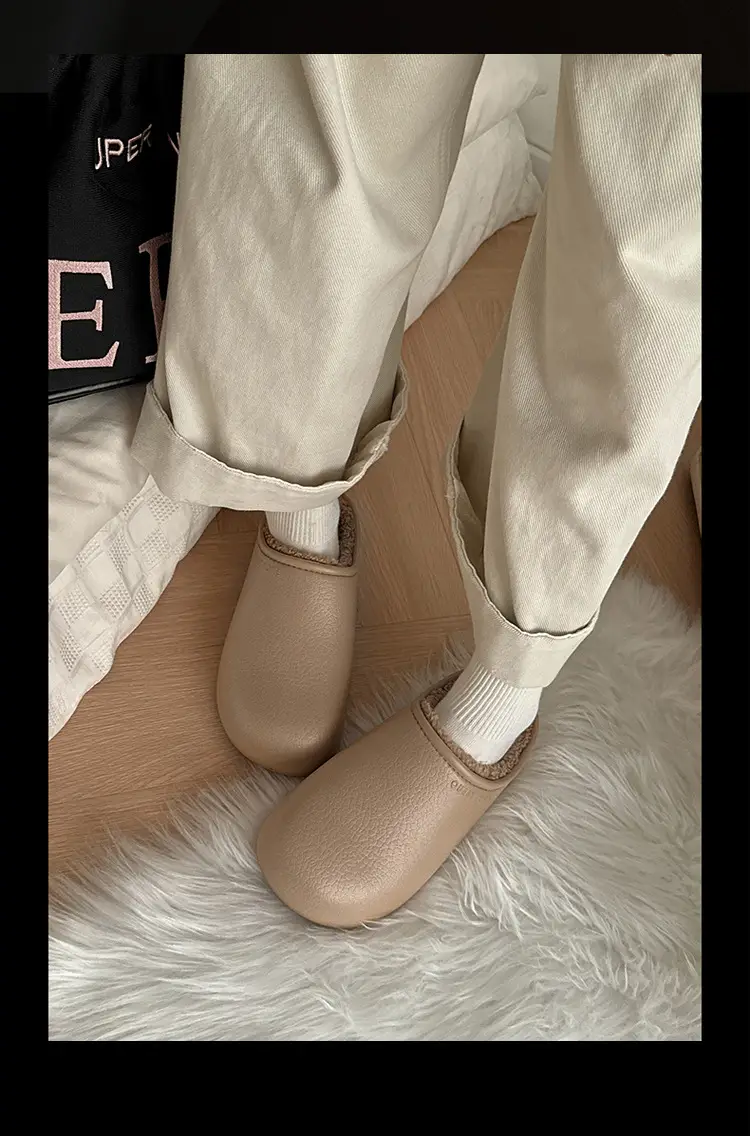 2026 New Fashionable Indoor Couple Cotton Slippers for Autumn and Winter, Warm, Waterproof, Anti-Slip, Anti-Bacterial Birkenstock Slippers for Men and Women — feature 14