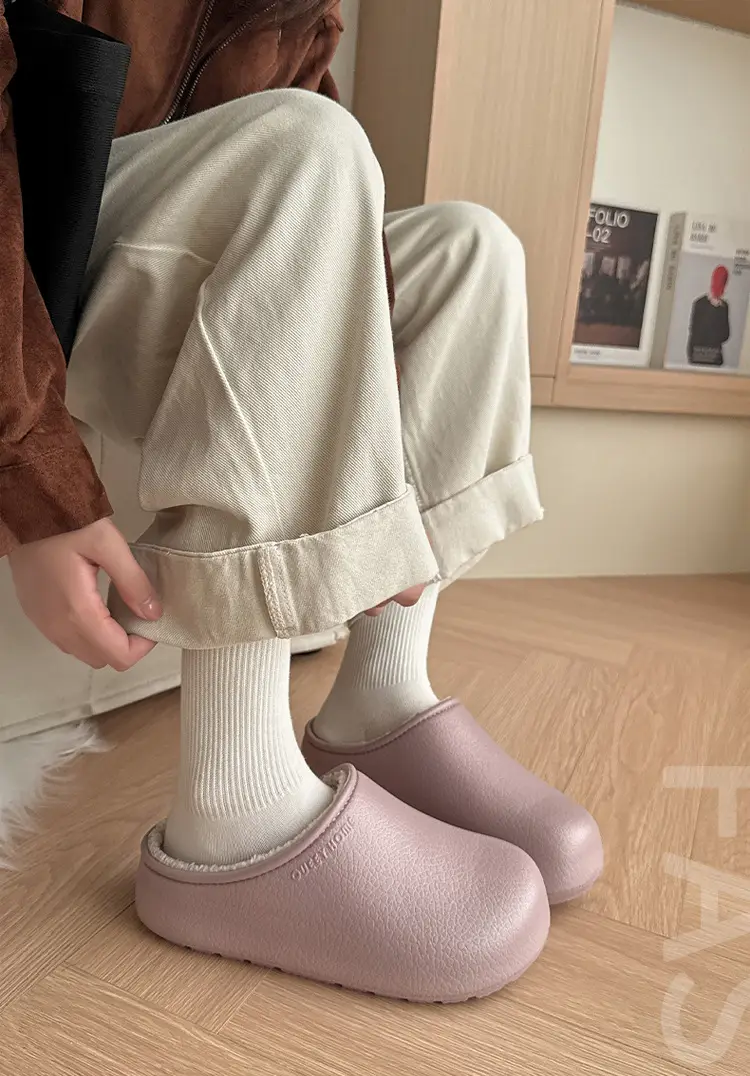 2026 New Fashionable Indoor Couple Cotton Slippers for Autumn and Winter, Warm, Waterproof, Anti-Slip, Anti-Bacterial Birkenstock Slippers for Men and Women — feature 15