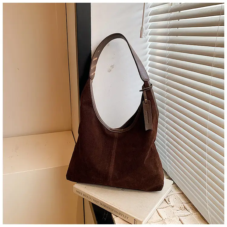 Brown Cross-Border Large Capacity Shoulder Bag for Women — feature 30