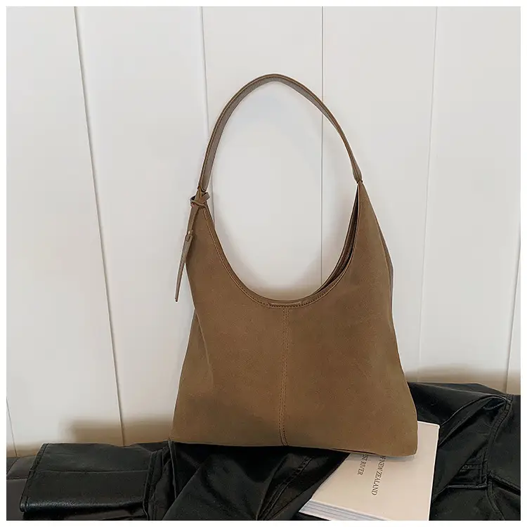 Brown Cross-Border Large Capacity Shoulder Bag for Women — feature 36