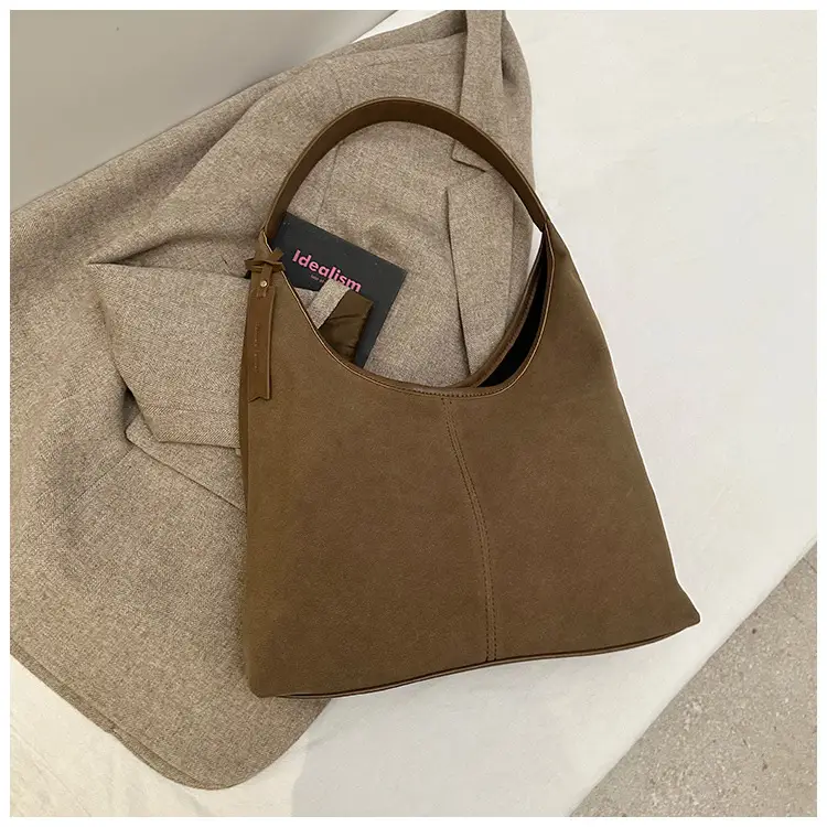 Brown Cross-Border Large Capacity Shoulder Bag for Women — feature 44