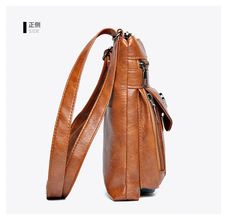 Women's Retro Crossbody Phone Bag with Heart Lock — feature 32
