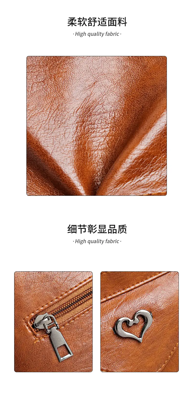 Women's Retro Crossbody Phone Bag with Heart Lock — feature 9