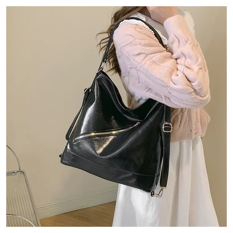 Retro Cream Brown Shoulder Bag for Women — feature 23