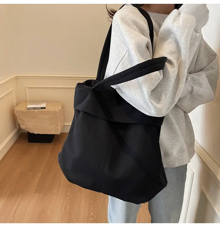 Women Pure Color Shoulder Bag 2025 Korean Style — feature 19