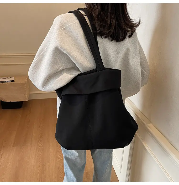 Women Pure Color Shoulder Bag 2025 Korean Style — feature 20