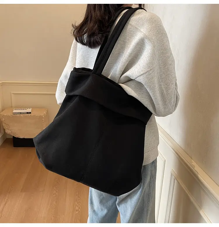 Women Pure Color Shoulder Bag 2025 Korean Style — feature 21
