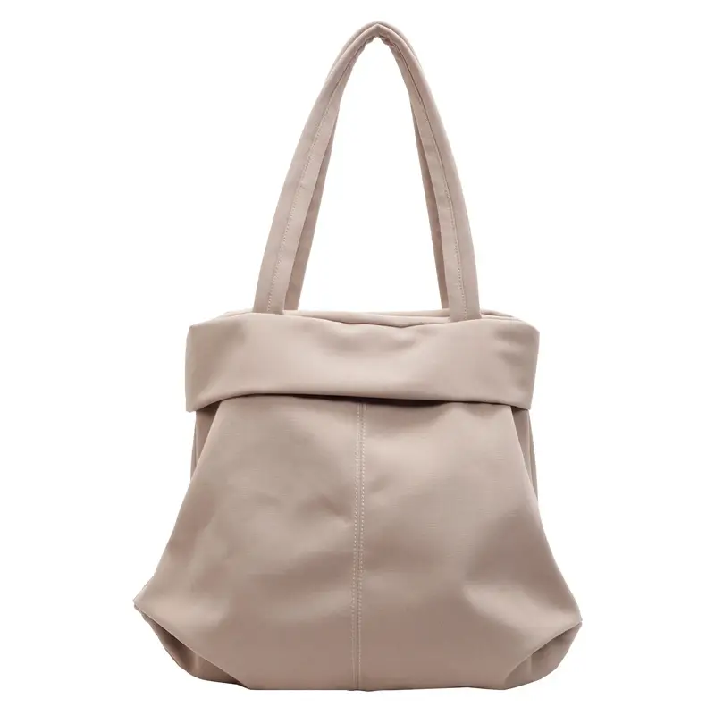 Women Pure Color Shoulder Bag 2025 Korean Style - Image 2