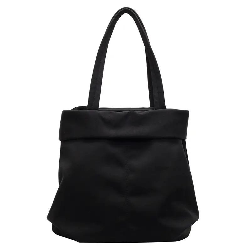 Women Pure Color Shoulder Bag 2025 Korean Style - Image 3