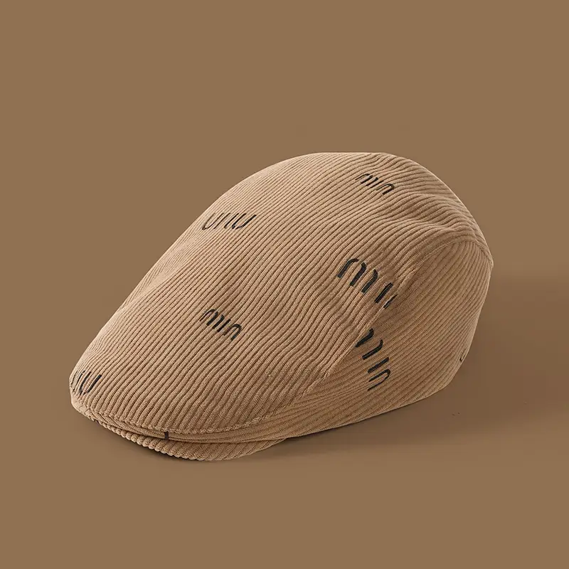 Retro Duck Tonge Beret with Forward Cut Woolen Cap — feature 12
