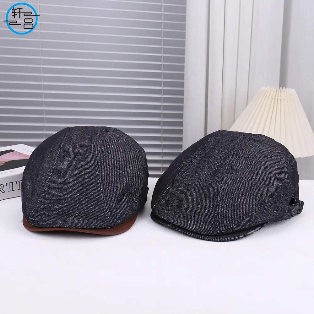 2025 Blue British Retro Baseball Cap Outdoor Travel