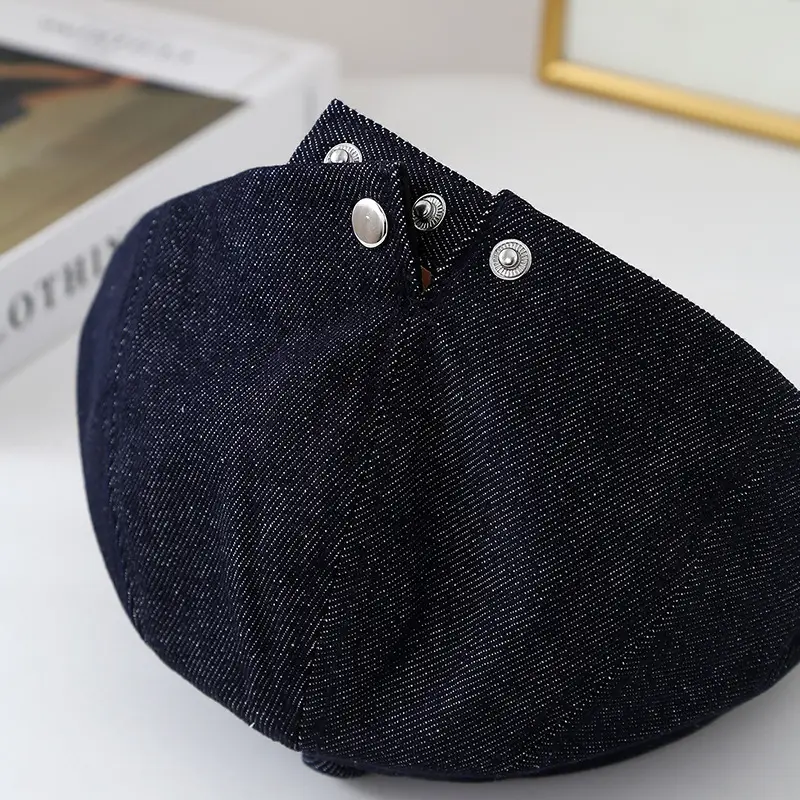 2025 Blue British Retro Baseball Cap Outdoor Travel — feature 4