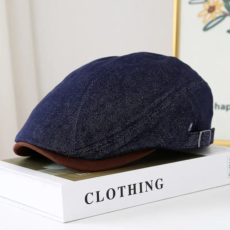 2025 Blue British Retro Baseball Cap Outdoor Travel — feature 5