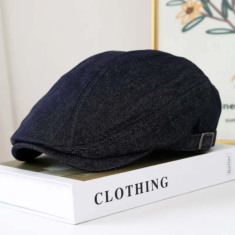 2025 Blue British Retro Baseball Cap Outdoor Travel