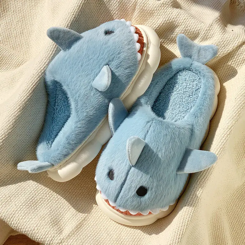 Cute Shark Slippers for Women Winter 2025