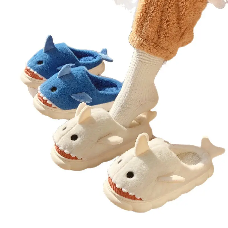 Cute Shark Slippers for Women Winter 2025
