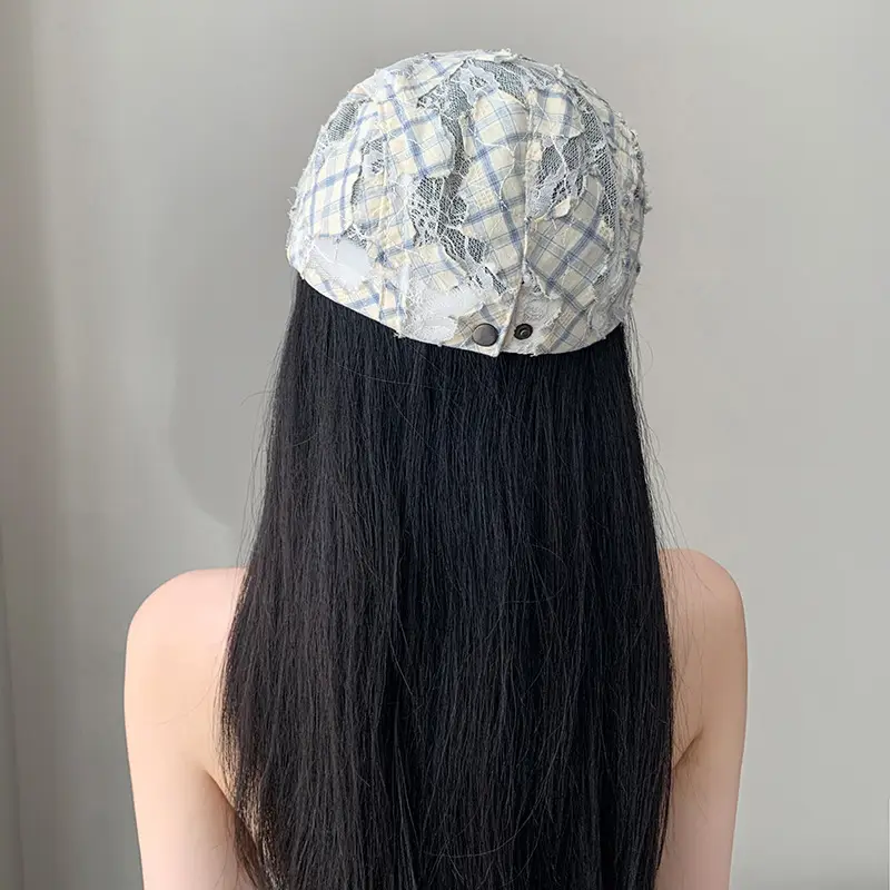 Women Leopard Print Forward Cap Large Circumference — feature 7