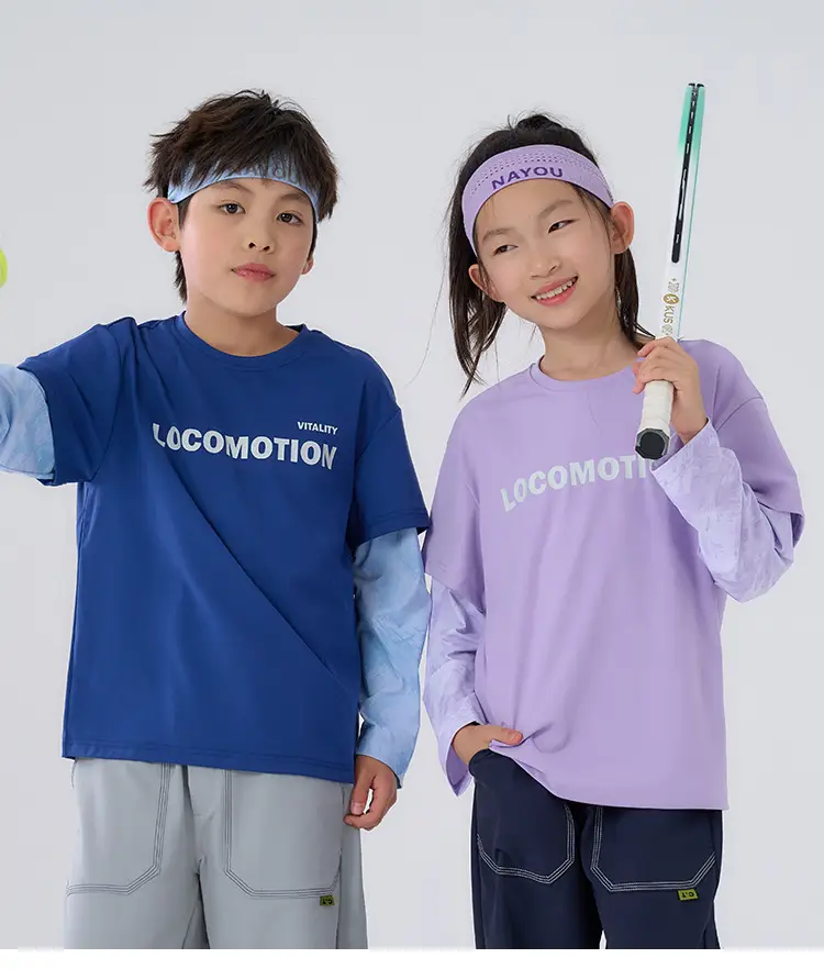 Cotton Hall Kids T-Shirts 7A Antibacterial Long Sleeve — feature 13