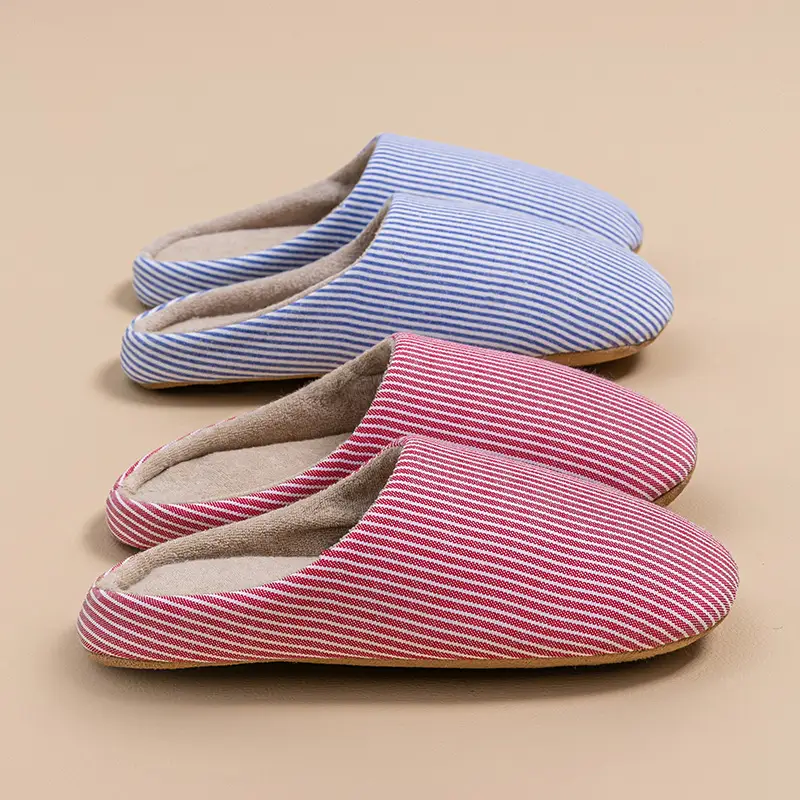 Cixi Cotton Slippers for Women in Winter, Autumn Couple Home Use Indoor Maternity Warm Non-Slip Plush Home Cotton Slippers for Men - Image 13