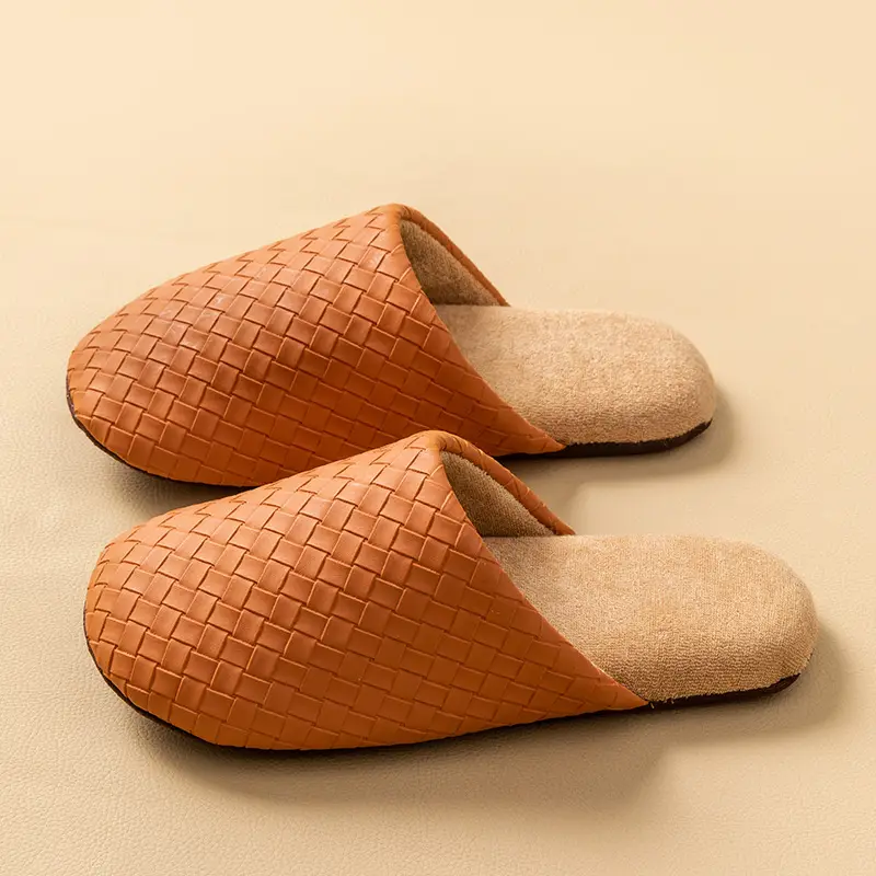 Cixi Cotton Slippers for Women in Winter, Autumn Couple Home Use Indoor Maternity Warm Non-Slip Plush Home Cotton Slippers for Men - Image 7