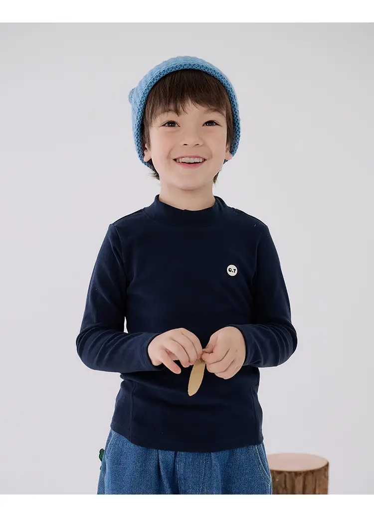 Cotton Long Sleeve T-Shirt for Boys Girls Spring Autumn Anti Static — feature 24