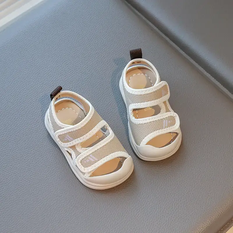 Boys Sandals 2025 New Summer Baotou Soft Sole Anti-Slip