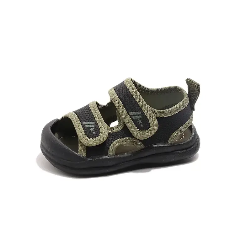 Boys Sandals 2025 New Summer Baotou Soft Sole Anti-Slip