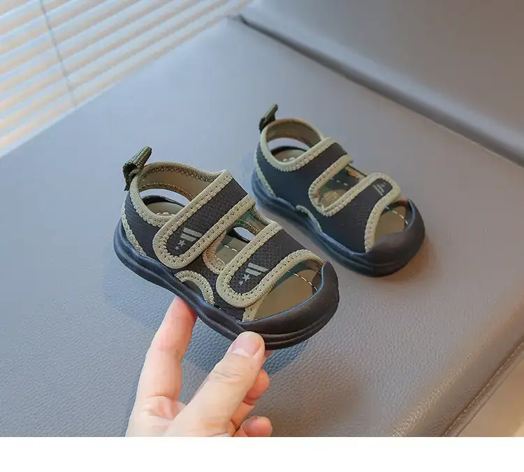 Boys Sandals 2025 New Summer Baotou Soft Sole Anti-Slip — feature 14