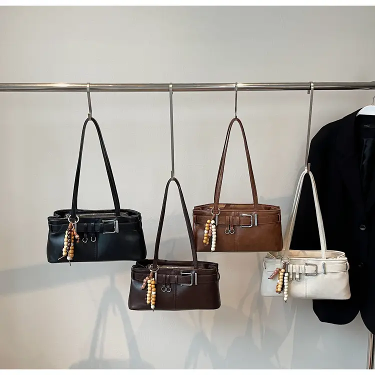 Retro Belt Buckle Handbag for Women 2025 — feature 15