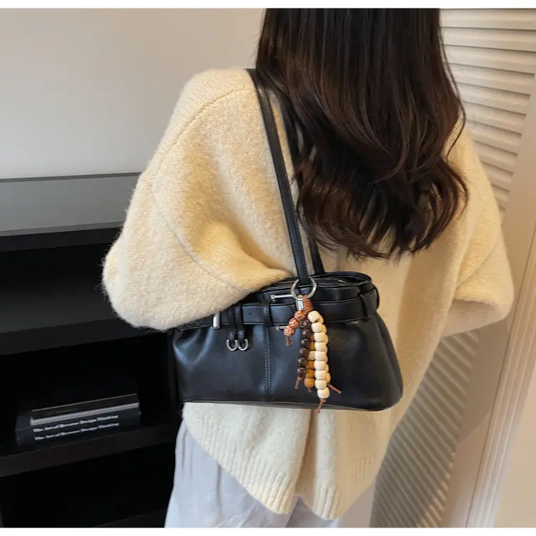 Retro Belt Buckle Handbag for Women 2025 — feature 30