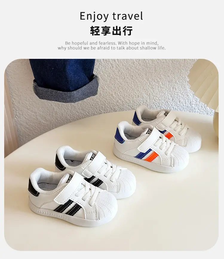 Baby Soft-Soled Toddler Shoes for Girls 2025 Spring & Fall New Style Boys' Baby Shoes Kidsren's Outer Wear Versatile Functional Shoes — feature 1