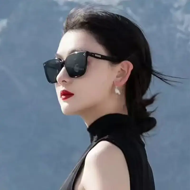 Men Anti-UV Driving Sunglasses Uv400 Black - Image 4