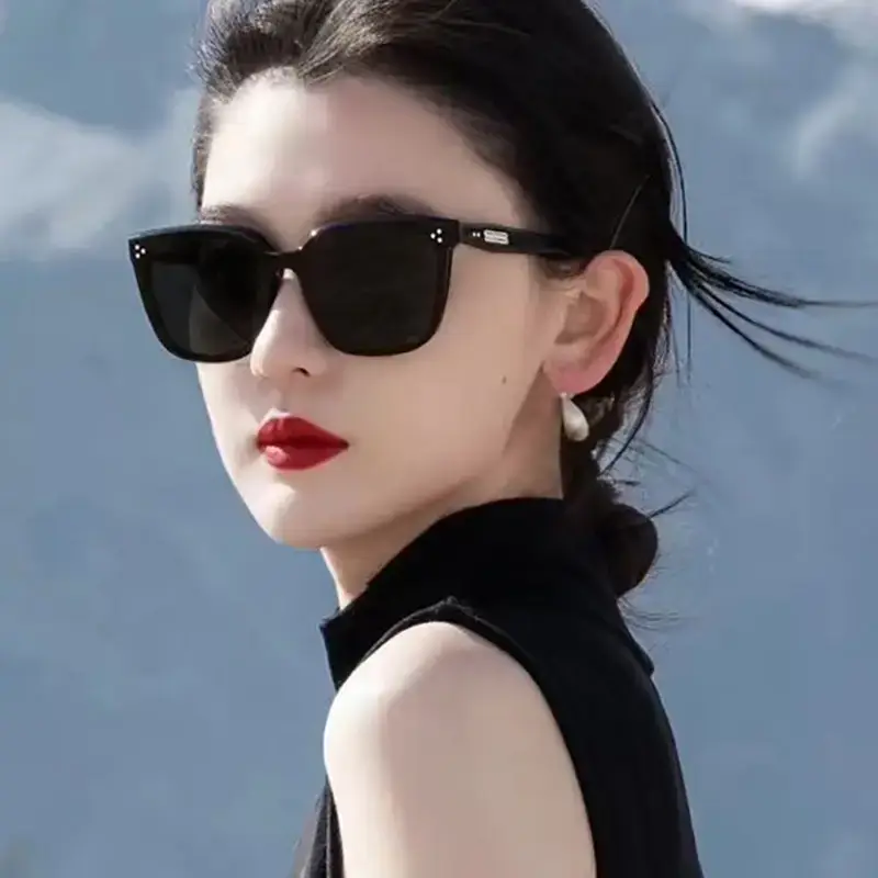 Men Anti-UV Driving Sunglasses Uv400 Black - Image 5