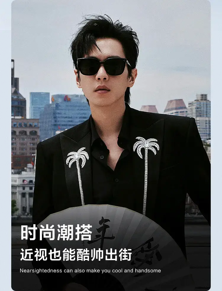 Men Anti-UV Driving Sunglasses Uv400 Black — feature 2