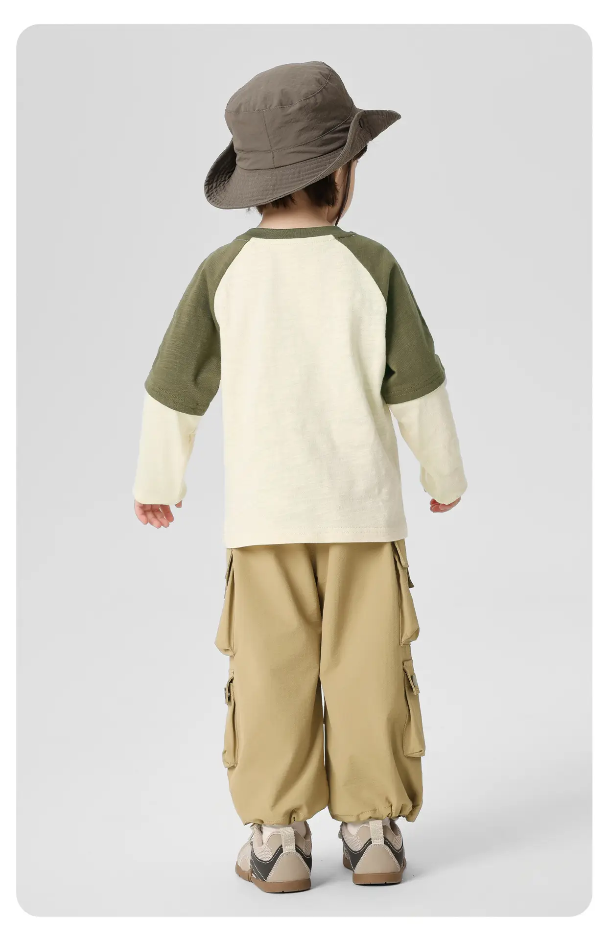 Right European Boys Pure Cotton Long Sleeve T-Shirt Autumn Kidsren's Clothing — feature 14
