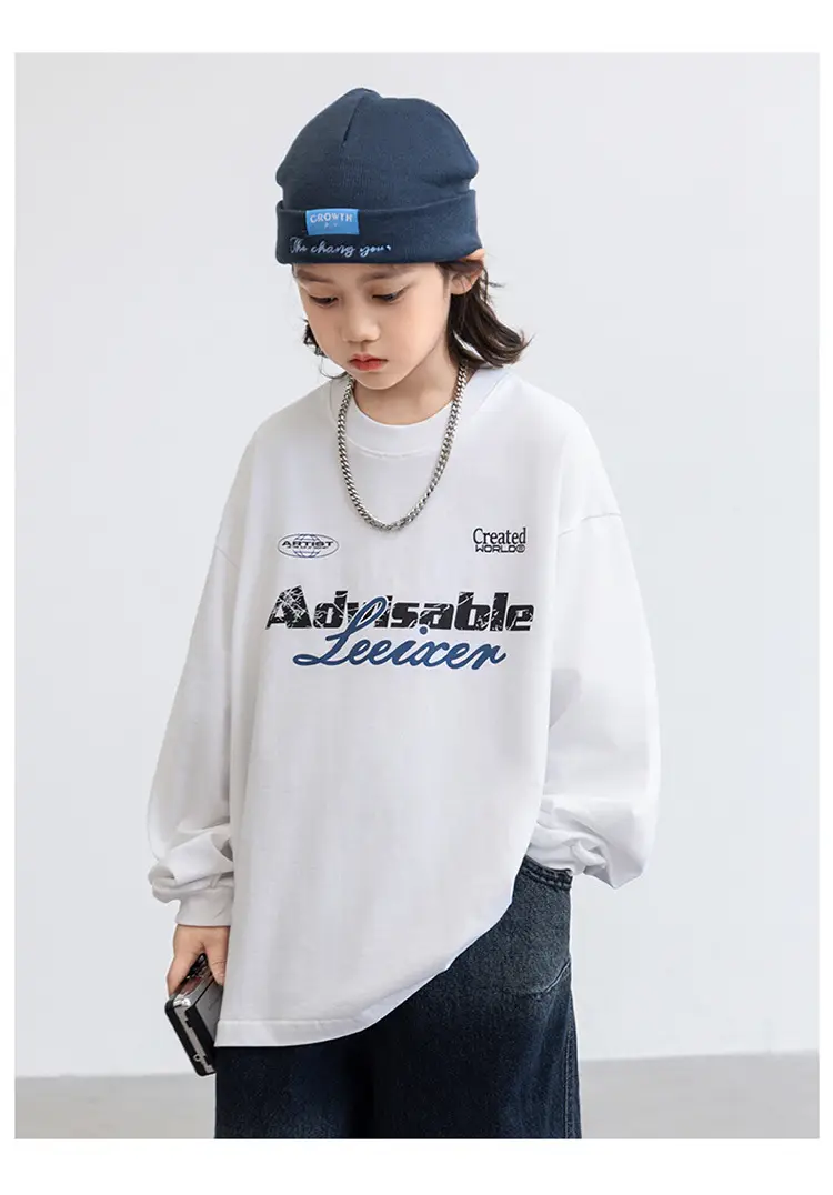 Boys Pure Cotton Long Sleeve T-Shirt Medium Large 2026 — feature 20