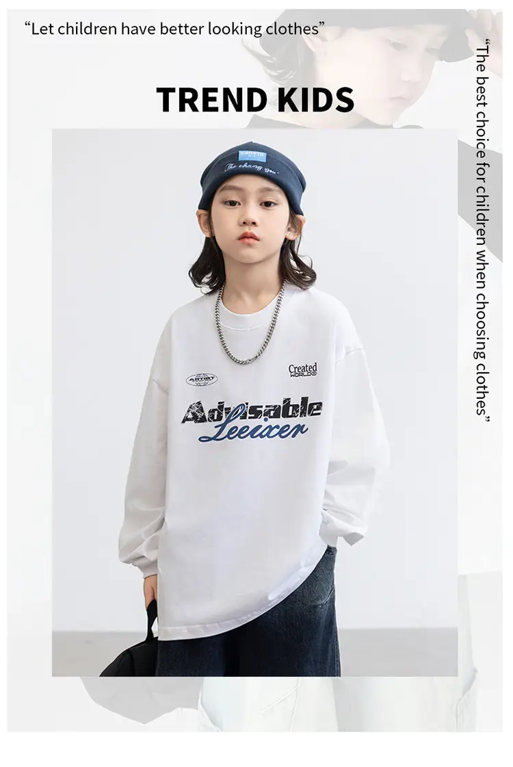 Boys Pure Cotton Long Sleeve T-Shirt Medium Large 2026 — feature 7