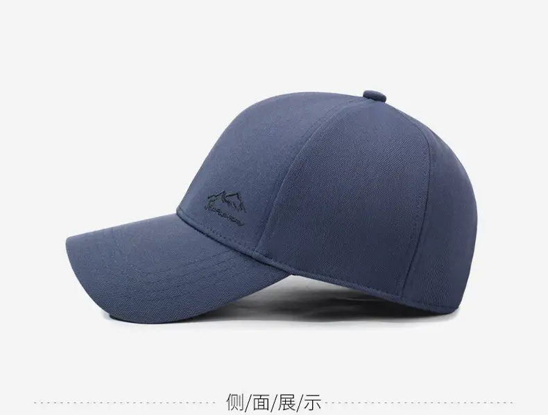 Men's Grey Baseball Cap for Autumn Winter Outdoor Wear — feature 11