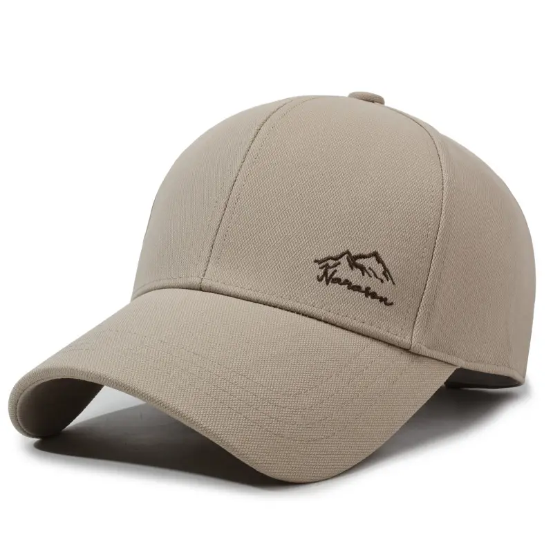 Men's Grey Baseball Cap for Autumn Winter Outdoor Wear - Image 4
