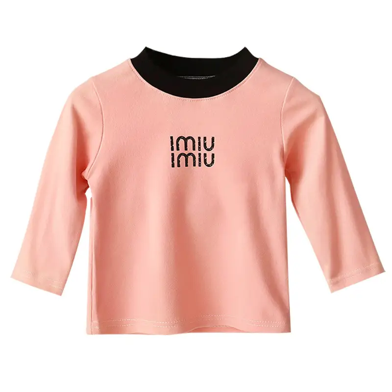 Girls Long Sleeve T-Shirt New Autumn Warm Base Layer - Image 9