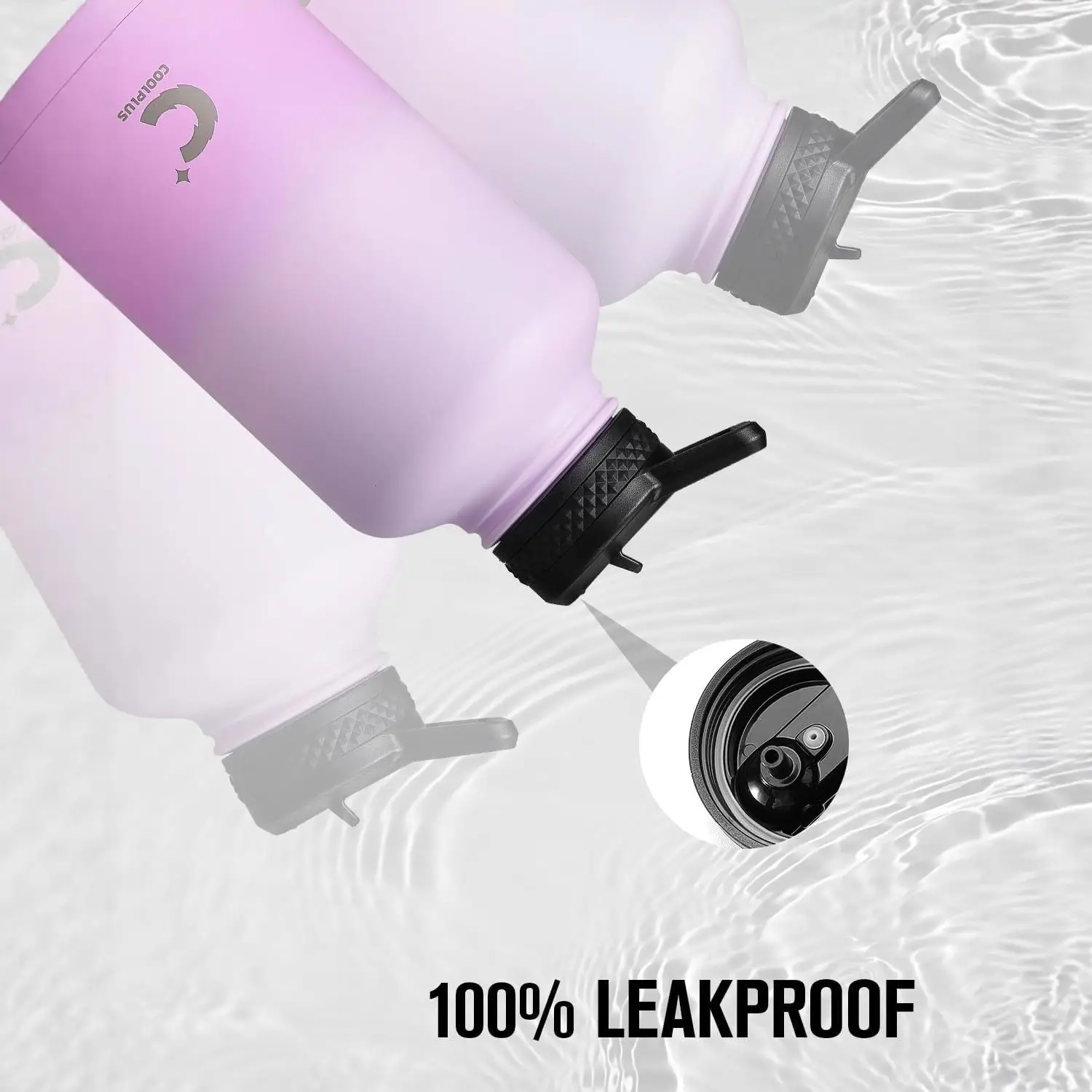 Large Capacity Stainless Steel Thermos Cup for Cycling & Outdoor Use
