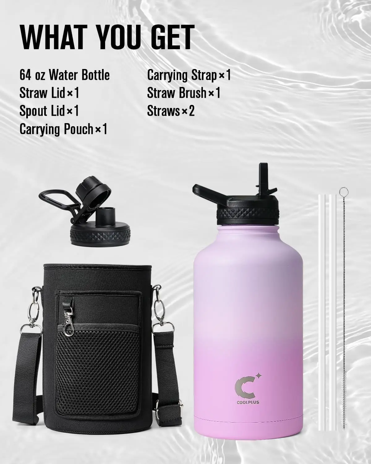 Large Capacity Stainless Steel Thermos Cup for Cycling & Outdoor Use — feature 7