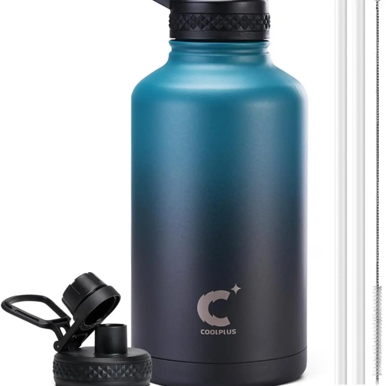 Large Capacity Stainless Steel Thermos Cup for Cycling & Outdoor Use