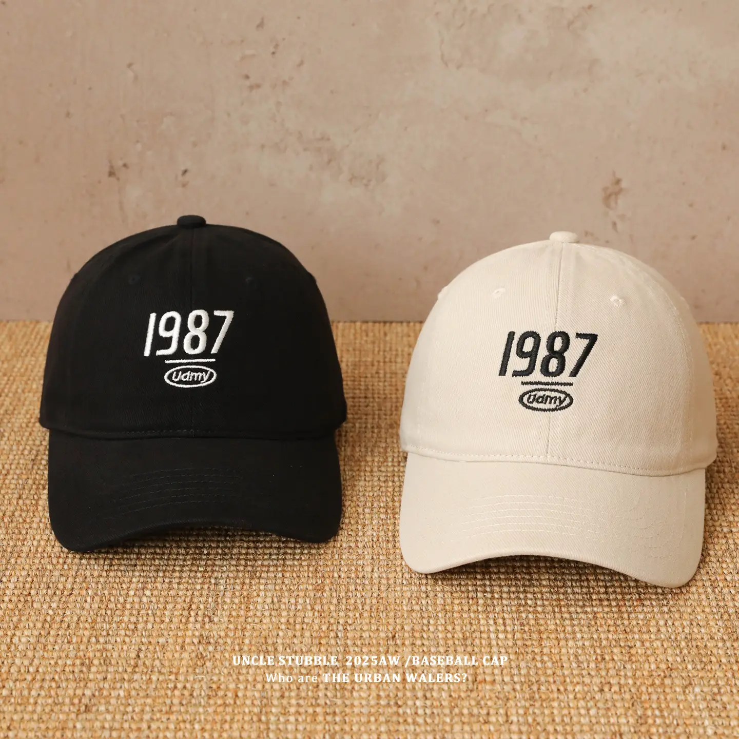 1987 Embroidered Baseball Cap Olive Green — feature 15