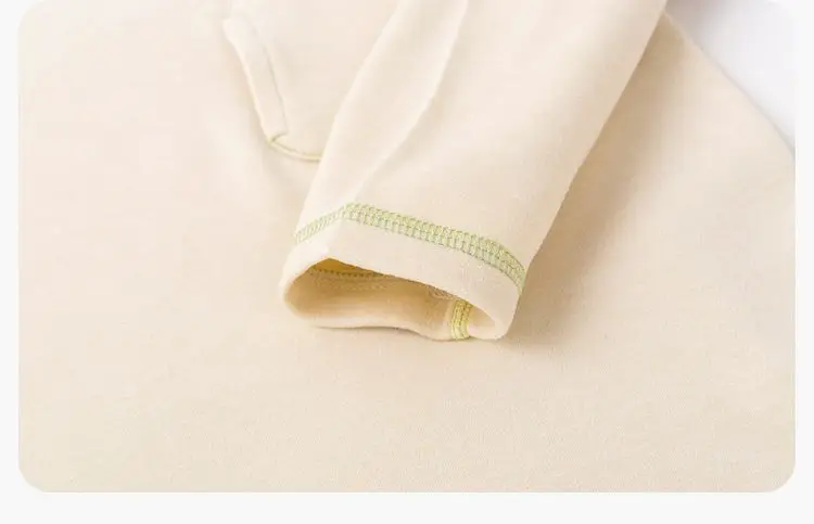 Dudujia Kids T-Shirt Cream Half Turtleneck Baby Winter Top — feature 22