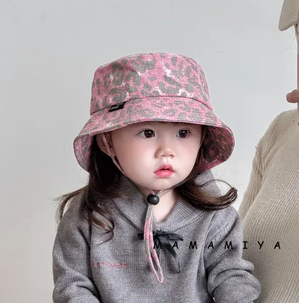 Leopard Print Forward Cap for Girls Spring Autumn - Image 4