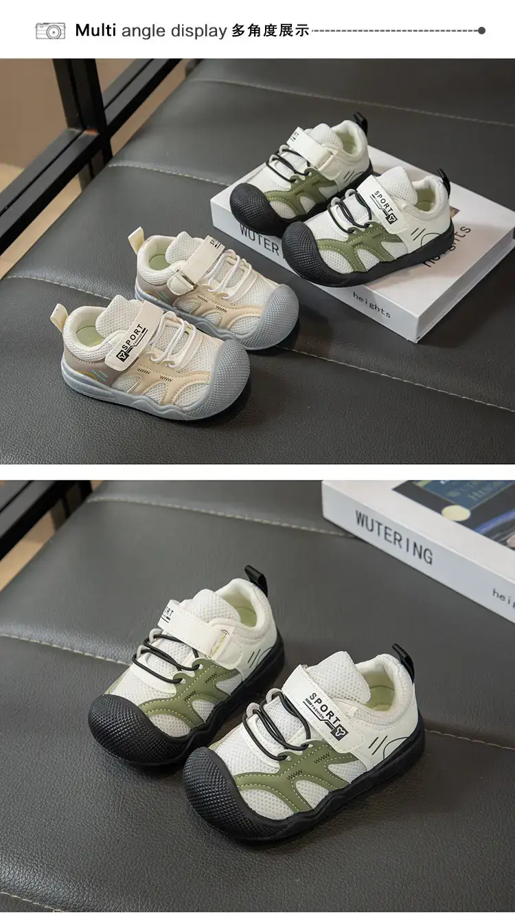 2025 Autumn Boys Mesh Sneakers with Non-Slip Sole — feature 7