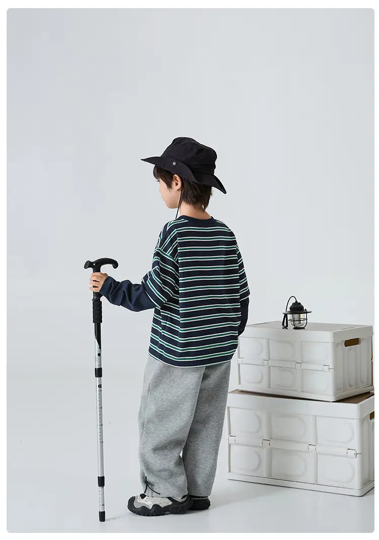 Haima Boys Striped Long Sleeve T-Shirt Spring Top — feature 11