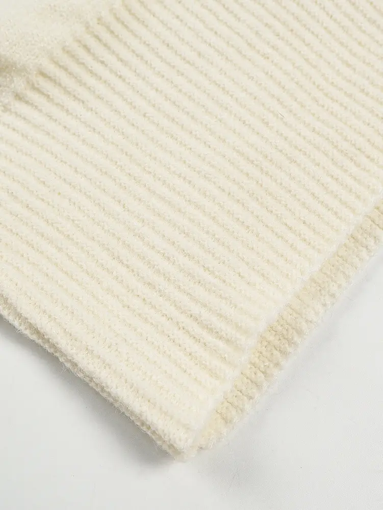 Independent Brand 2026 New Product European and American Cross-Border Fashion High-End Design Asymmetric Off-Shoulder Casual Women's Sweater — feature 45