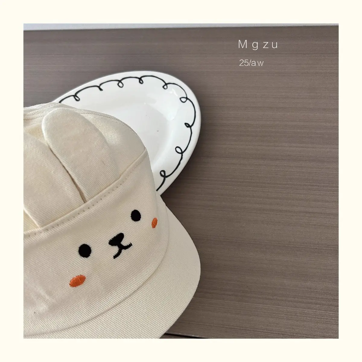 Cute Bear Face Cotton Baby Caps for Spring & Autumn — feature 6